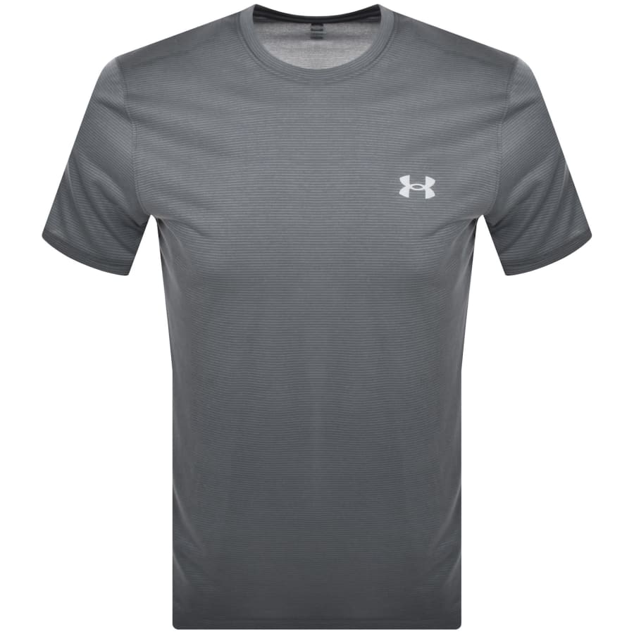 Under Armour Launch Short Sleeve T shirt Grey XL Man